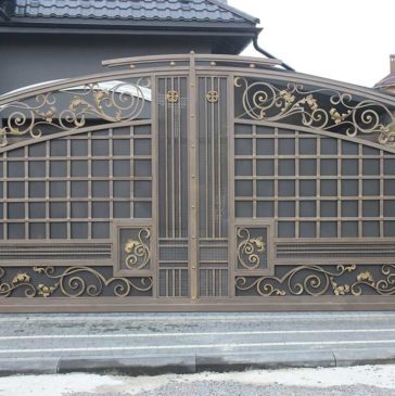 металеві ворота Львів